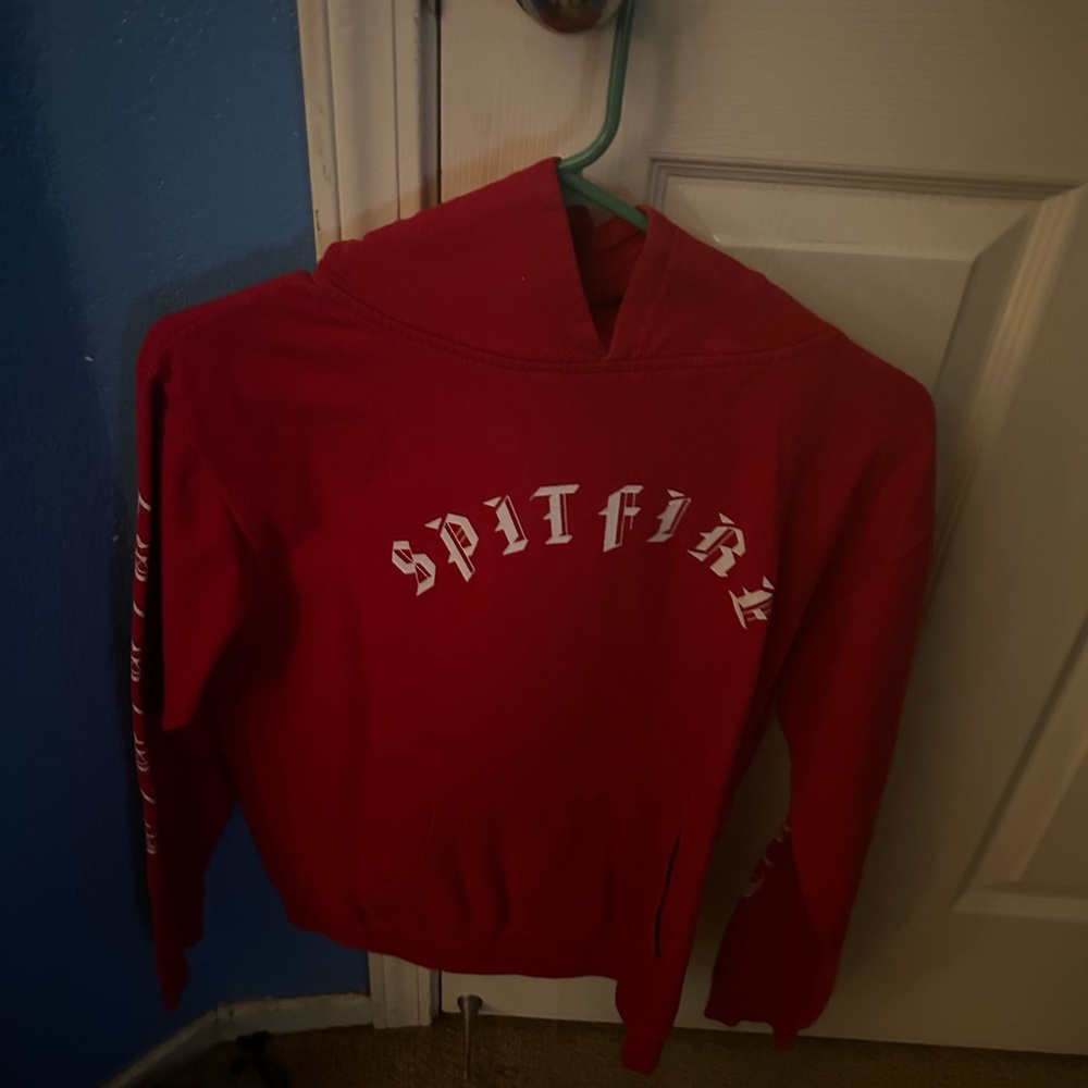 SPITFIRE SWEATER RED SIZE MEDIUM